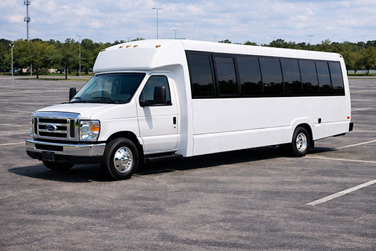 25-passenger minibus available for charter in Piketon, OH